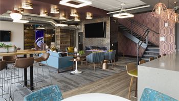 Community Clubroom at Galante at Parkside, Apple Valley, MN, 55124